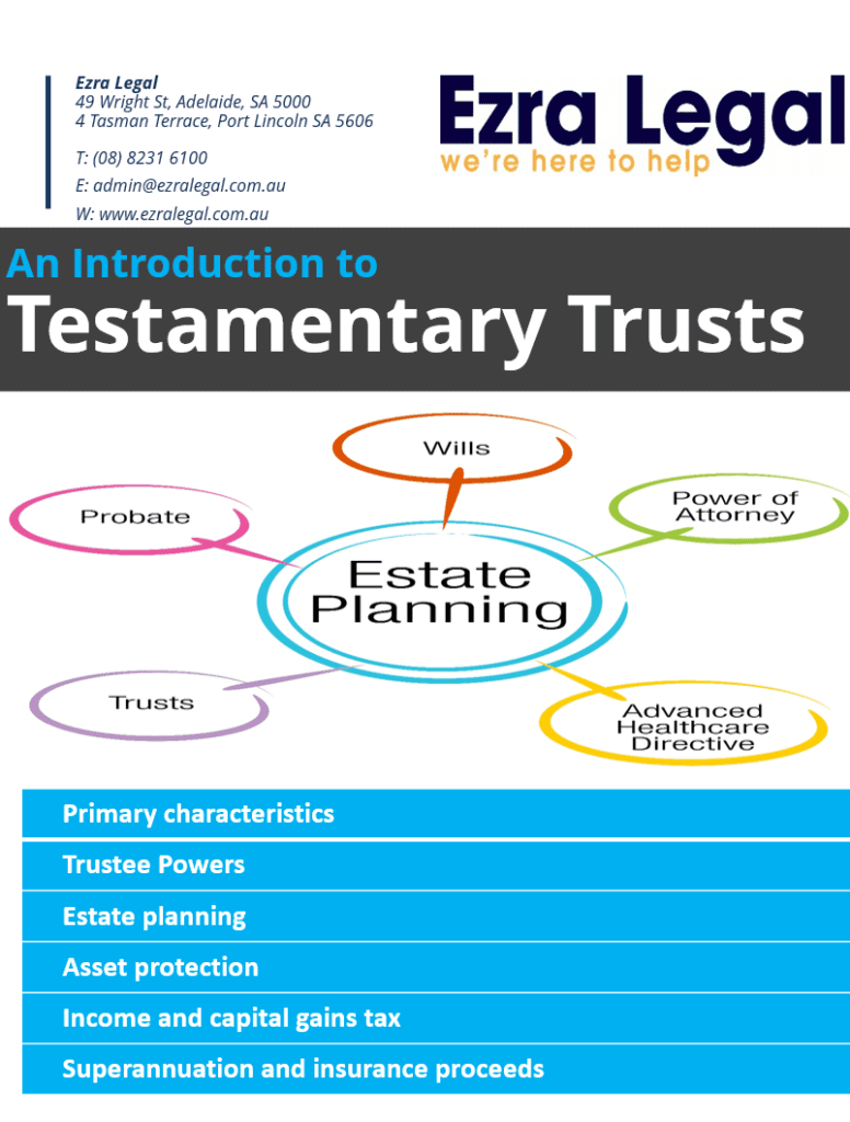 Estate-Planning-Testamentary Trusts